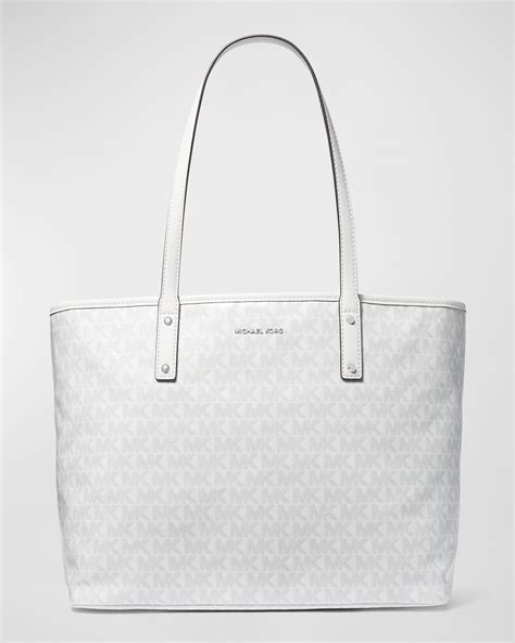 michael kors beach tote bag|Michael Kors large monogram tote.